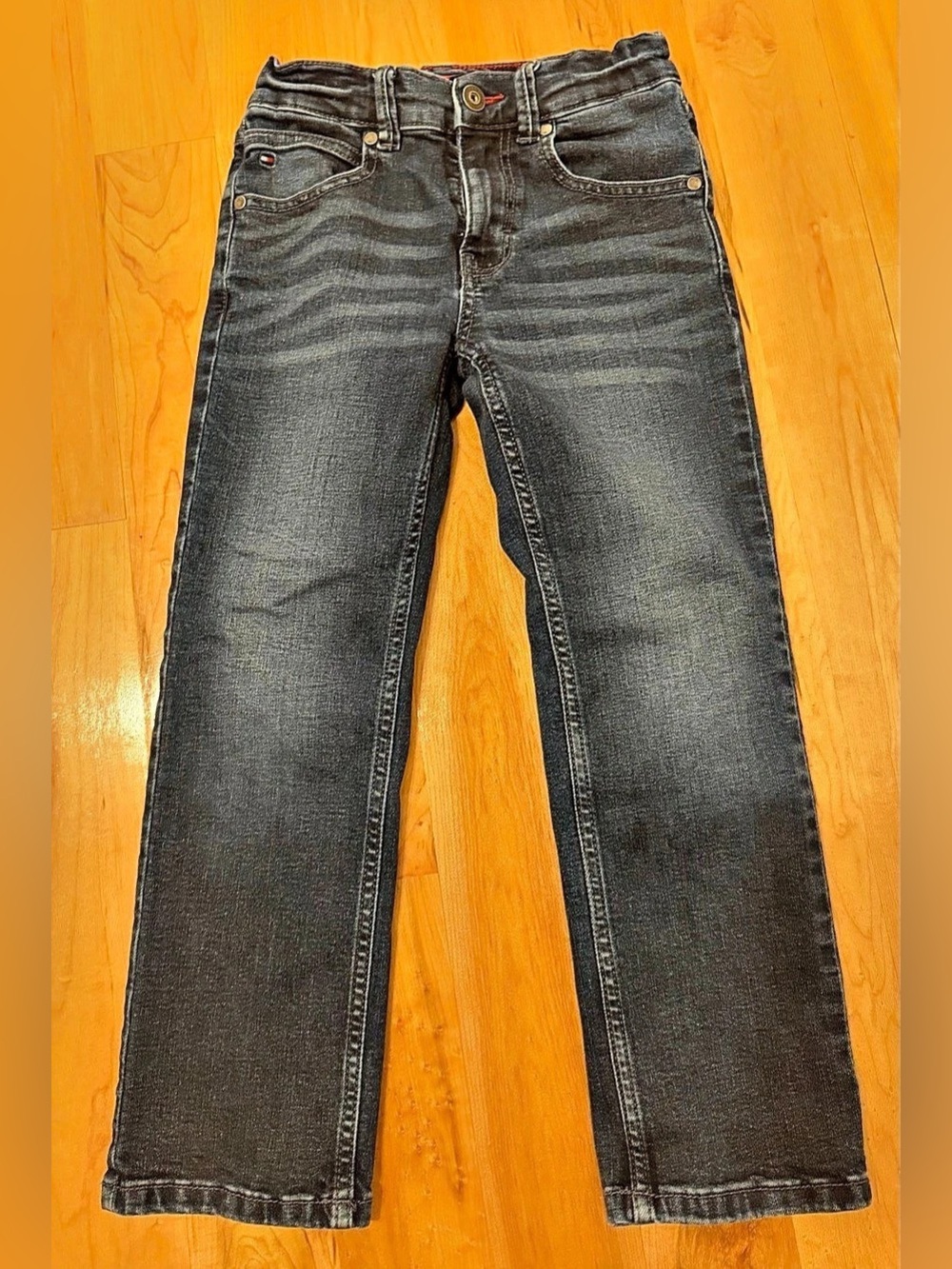 Tommy Hilfiger Kids Straight-Leg Jeans (size 6)